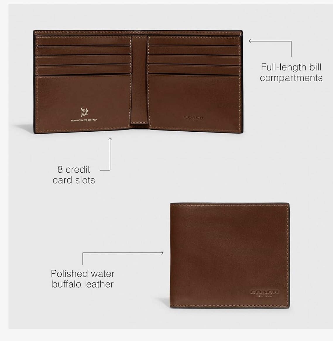 Brown Leather Wallet